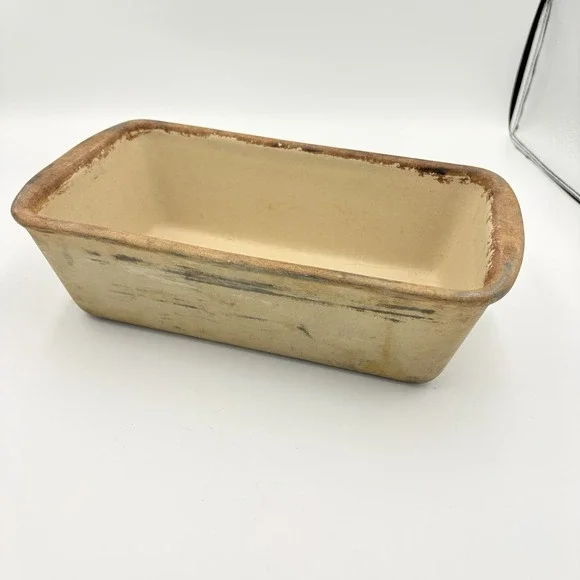 Pampered Chef Stoneware 5x9 Bread Loaf Pan Family Heritage Collection USA 011102 - Picture 5 of 5
